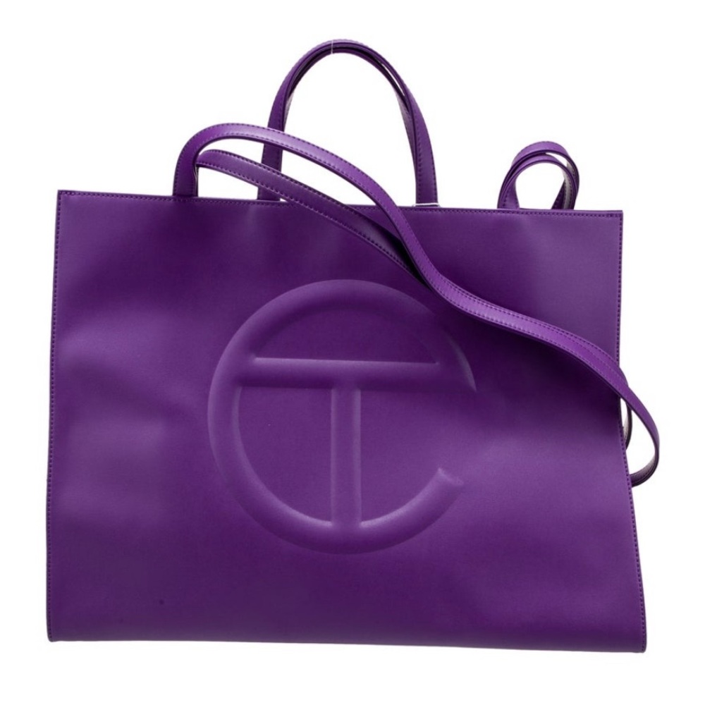 Telfar Violet Tote Bag
